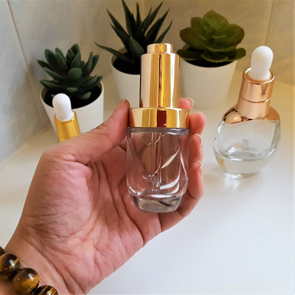 Light Gold Dropper Bottle (1oz)