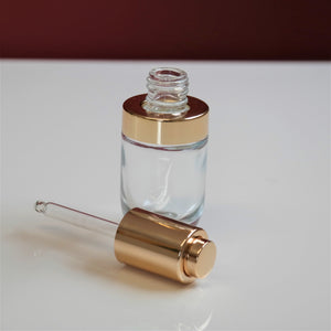 Light Gold Dropper Bottle (1oz)