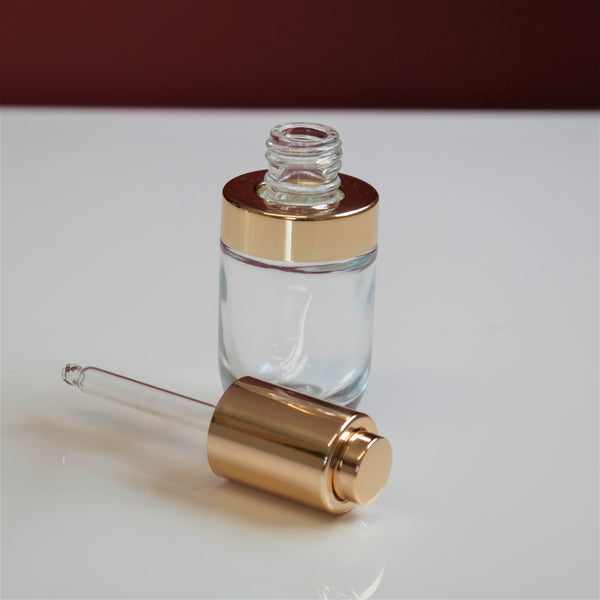 Light Gold Dropper Bottle (1oz)