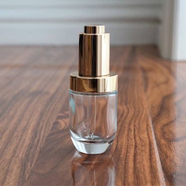 Light Gold Dropper Bottle (1oz)